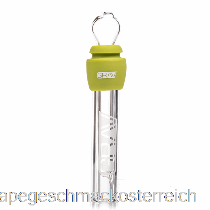 Grav-Glas-Blunt Mit Silikon-Avocado-Grün-Vape-Geschmack